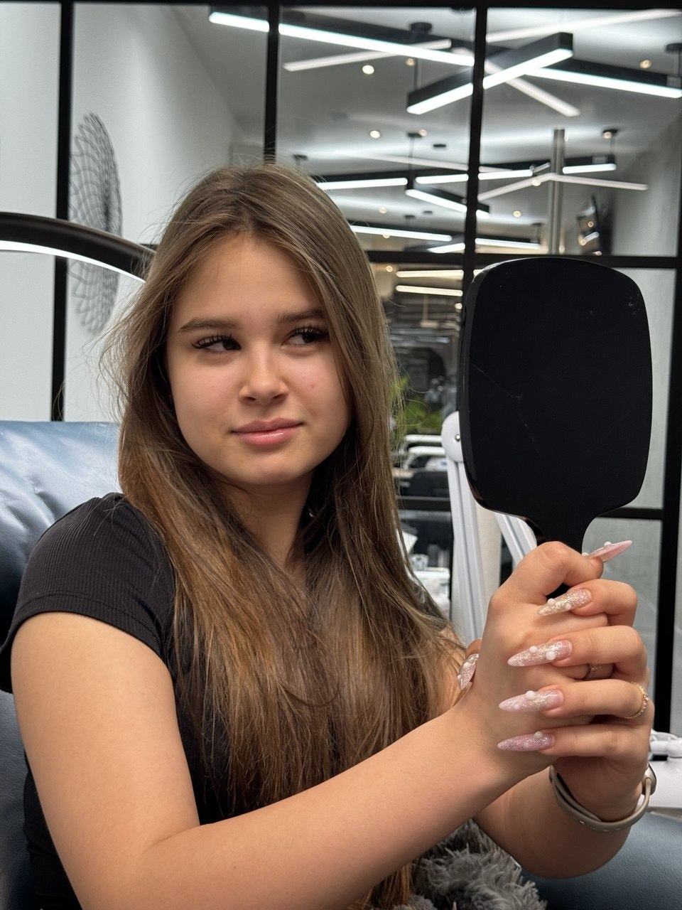 Beauty service result for Emma L. at KRASIVO Nails & Lashes in Chelsea NYC